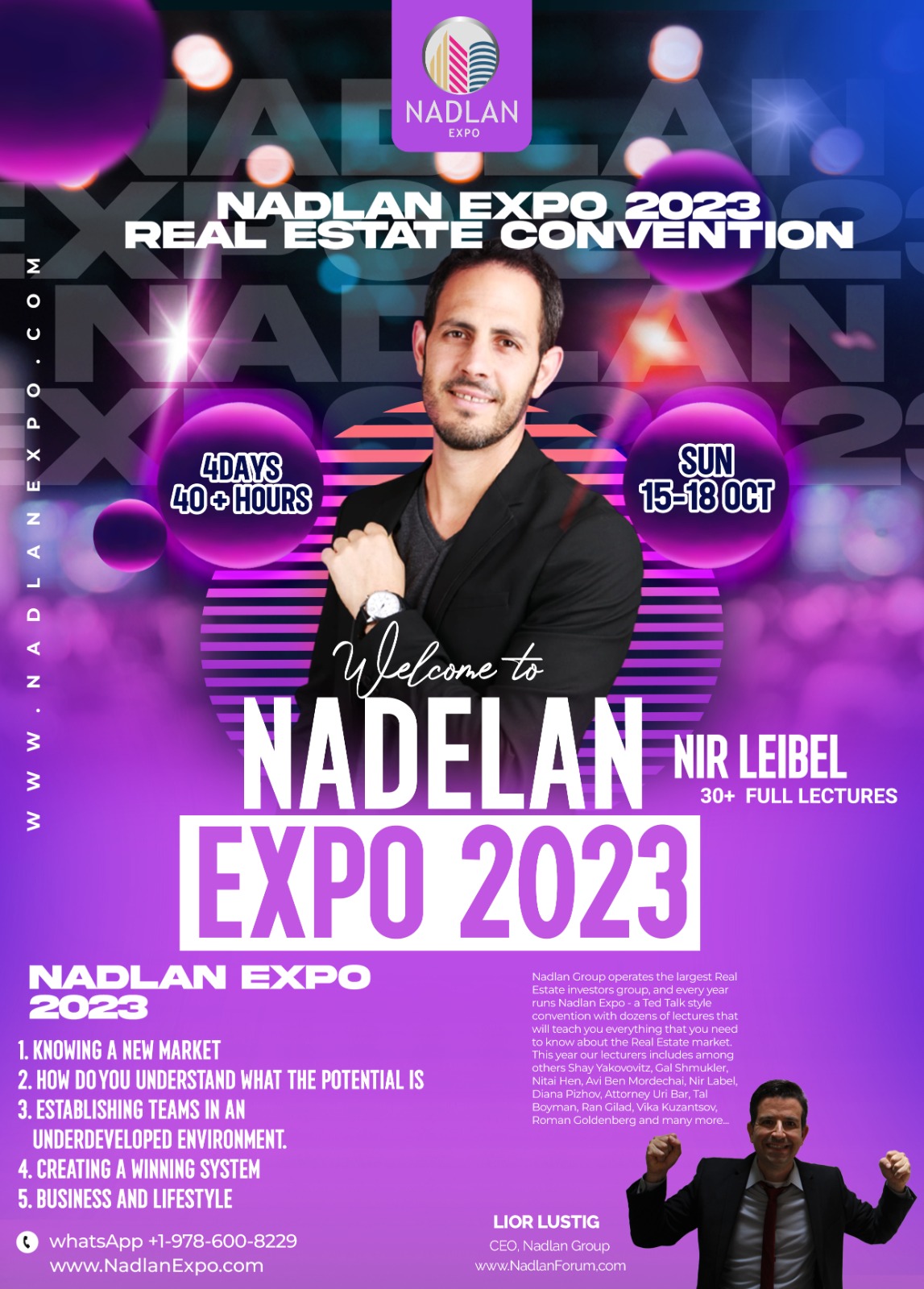 Nir Leibel -Nadlan Expo 2023